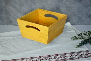 PAÇİ-BAMBU 2212 KARE EKMEK SEPETİ